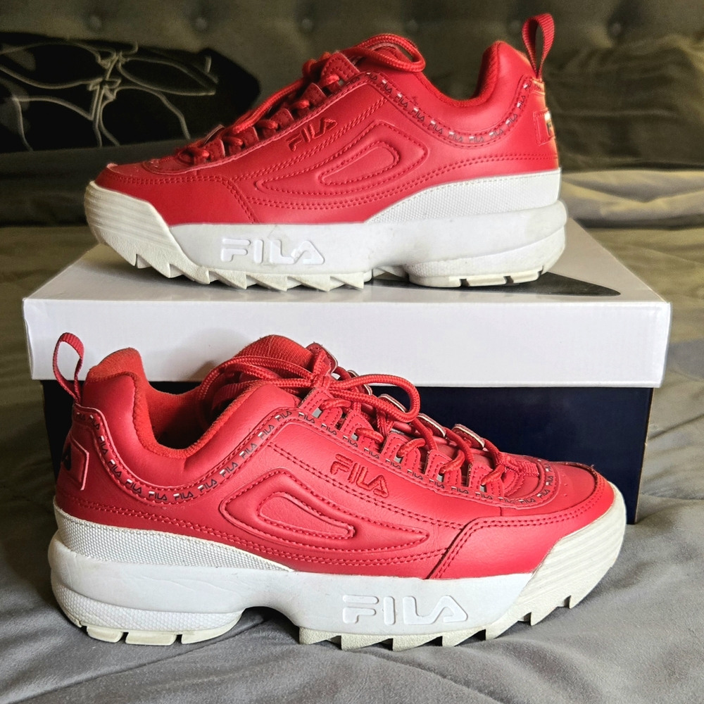 Fila Women's Red Sneakers